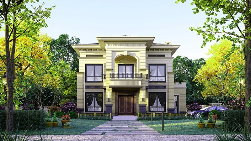 市中乡村别墅的墙壁通常用什么砖砌？